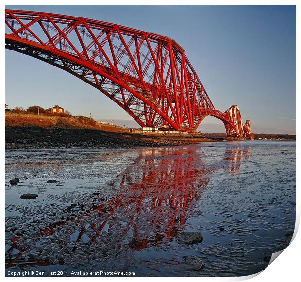 Reflect the Forth Print by Ben Hirst