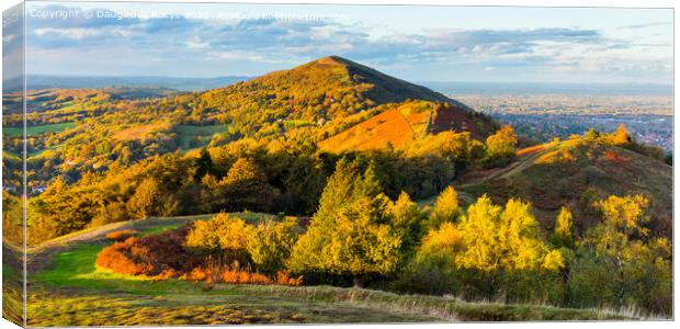 Majestic Malvern Hills in Autumn Canvas Print by Daugirdas Racys
