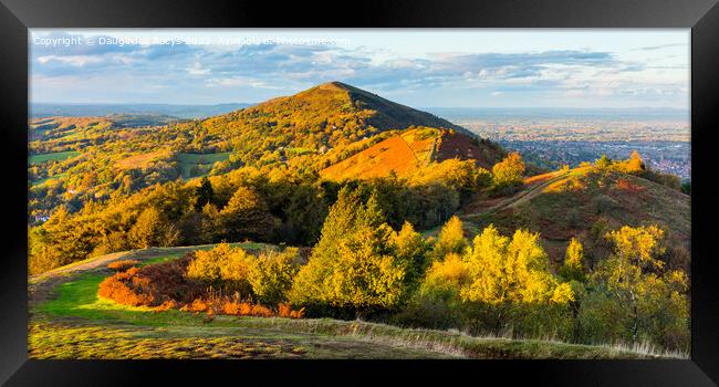 Majestic Malvern Hills in Autumn Framed Print by Daugirdas Racys