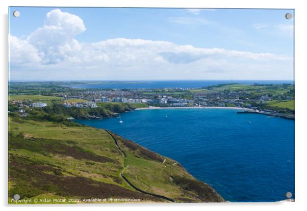 Port Erin, The Isle of Man  Acrylic by Aidan Moran
