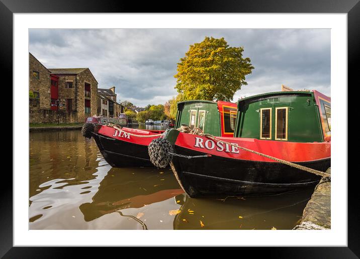 Rosie and Jim Framed Mounted Print by Jason Wells