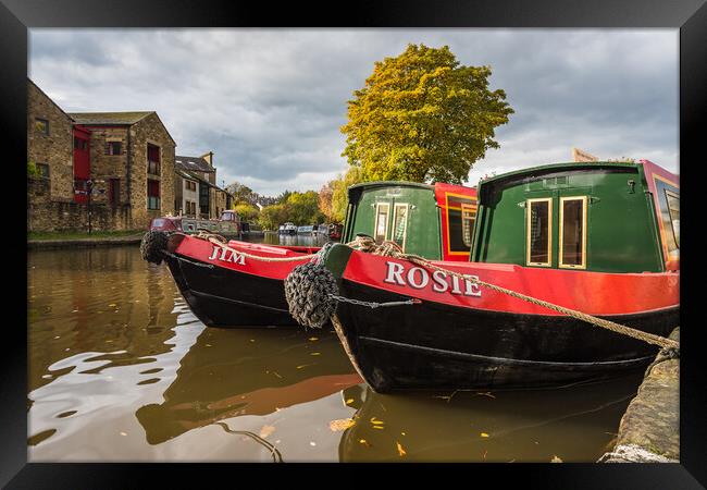 Rosie and Jim Framed Print by Jason Wells