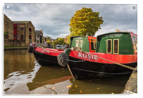 Rosie and Jim Acrylic by Jason Wells