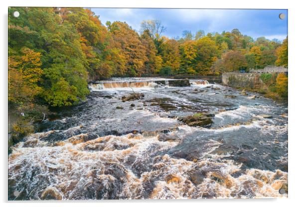 River Swale Acrylic by Apollo Aerial Photography