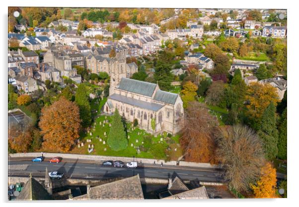 St Mary's church, Richmond Acrylic by Apollo Aerial Photography