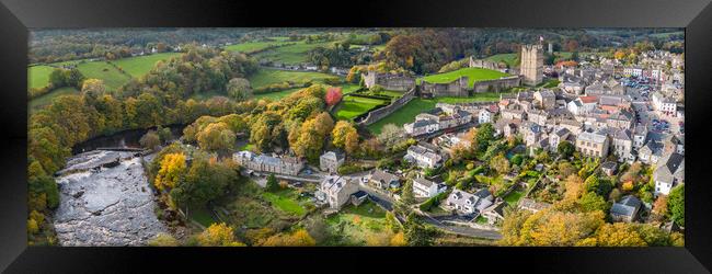 Richmond Panorama Framed Print by Apollo Aerial Photography