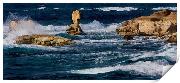 Cyprus Seascape Print by Steven Else ARPS