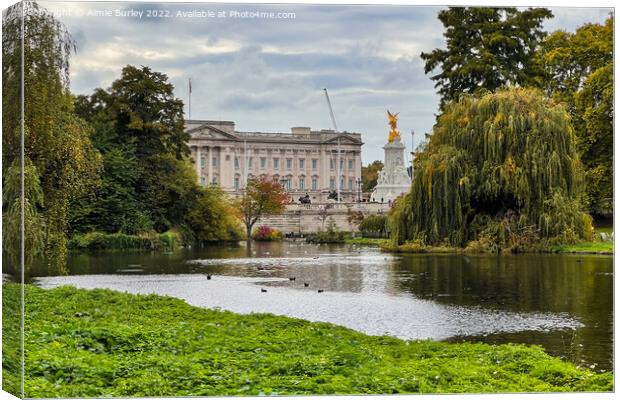 Palace from the Park Canvas Print by Aimie Burley