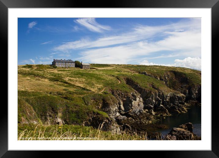 St. Non's Retreat Centre - St. David's, Pembrokeshire Framed Mounted Print by Paddy Art