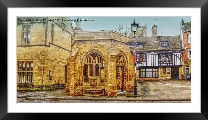 The Conduit Sherborne Dorset Framed Mounted Print by Peter F Hunt