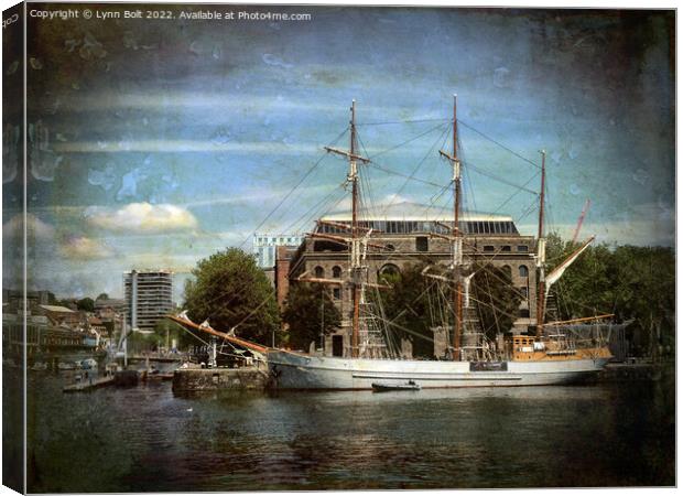 Tall Ship Kaskelot Canvas Print by Lynn Bolt