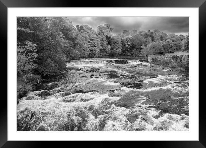 Richmond Waterfall Framed Mounted Print by Apollo Aerial Photography