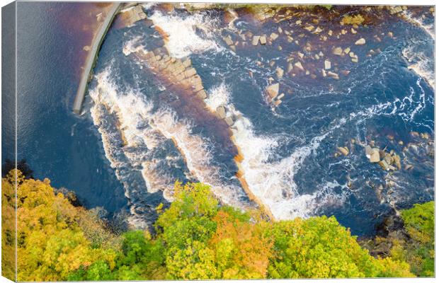 Richmond Falls From Above Canvas Print by Apollo Aerial Photography