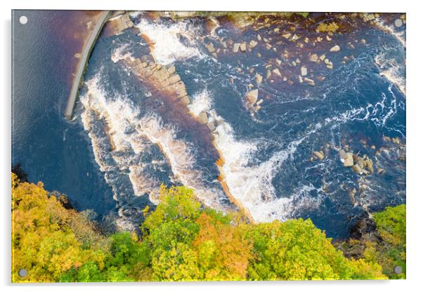 Richmond Falls From Above Acrylic by Apollo Aerial Photography