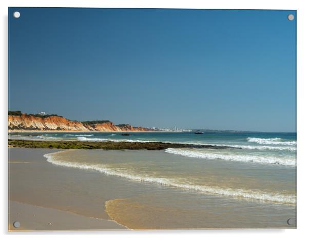 Cloudless skies of the Algarve Acrylic by Tony Twyman