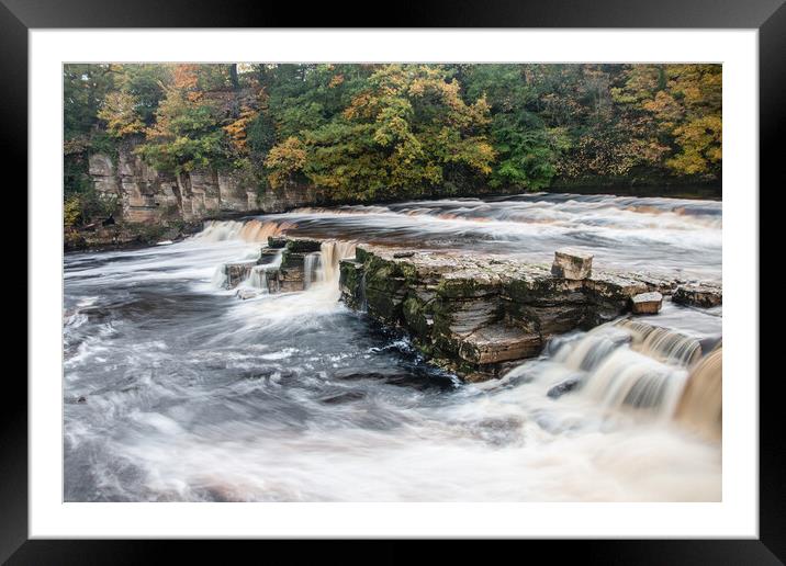 Richmond Falls Framed Mounted Print by Apollo Aerial Photography