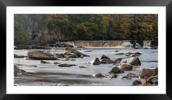 Richmond Waterfalls Framed Mounted Print by Apollo Aerial Photography
