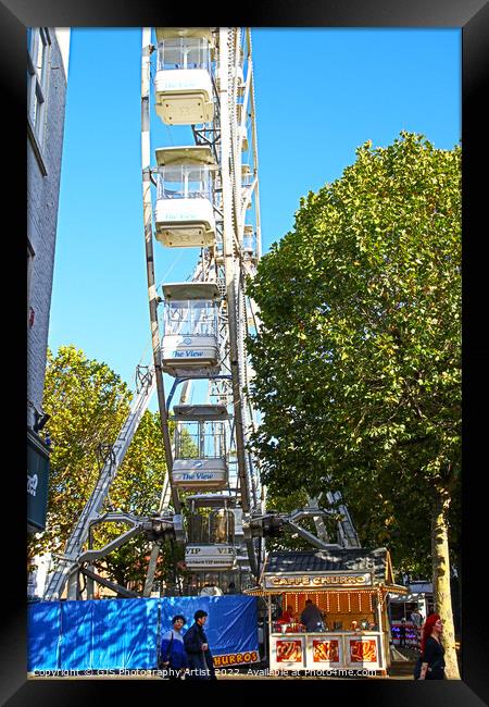 Where Is The Wheel Framed Print by GJS Photography Artist