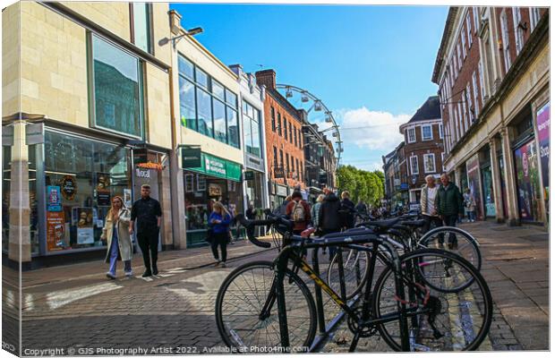 Moden York Canvas Print by GJS Photography Artist