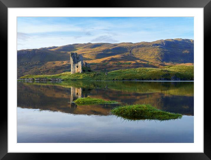 Ardreck Castle Sunrise Framed Mounted Print by Anthony McGeever