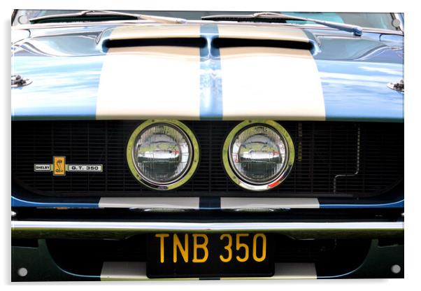 Ford Mustang Shelby GT 350 Acrylic by Andy Evans Photos