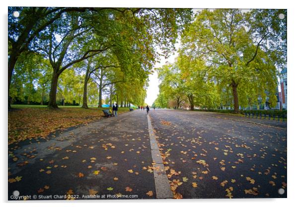 Kensington Gardens, London Acrylic by Travel and Pixels 
