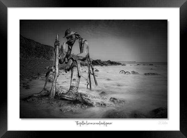 The fallen live on in our hearts forever Framed Print by JC studios LRPS ARPS