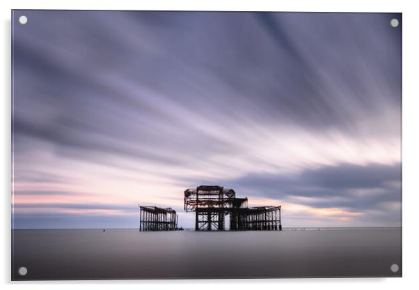 West Pier, Brighton Acrylic by Mark Jones
