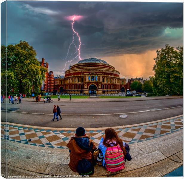 Royal Albert Hall, London Canvas Print by Travel and Pixels 