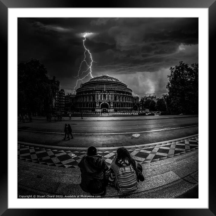 Royal Albert Hall, London Framed Mounted Print by Travel and Pixels 