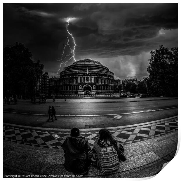 Royal Albert Hall, London Print by Travel and Pixels 
