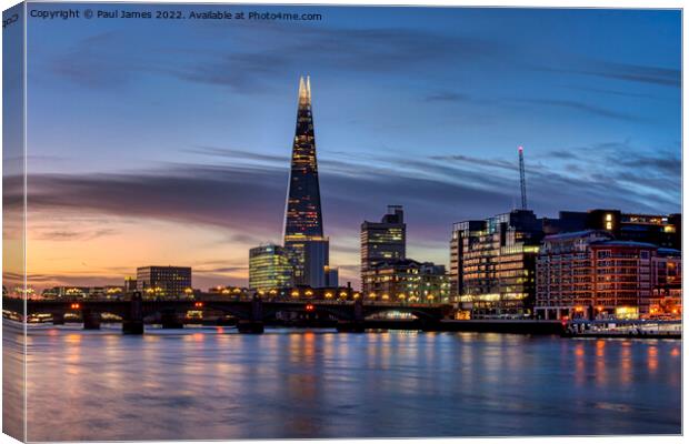 Wake up London! Canvas Print by Paul James