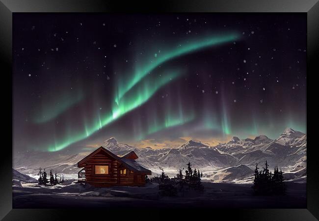 The Aurora Framed Print by Picture Wizard