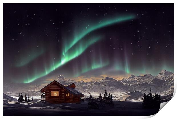The Aurora Print by Picture Wizard