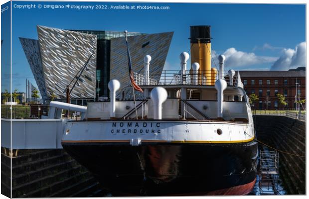 The Titanic Quarter Canvas Print by DiFigiano Photography