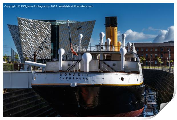 The Titanic Quarter Print by DiFigiano Photography