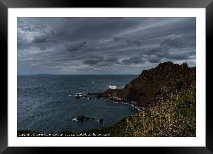 Hartland Point Framed Mounted Print by DiFigiano Photography