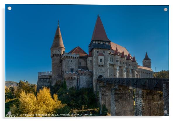 Corvin Castle Acrylic by DiFigiano Photography