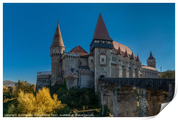 Corvin Castle Print by DiFigiano Photography
