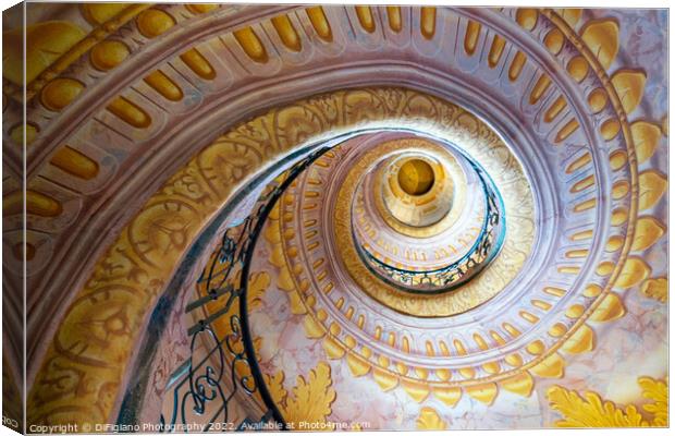 Melk Staircase Canvas Print by DiFigiano Photography