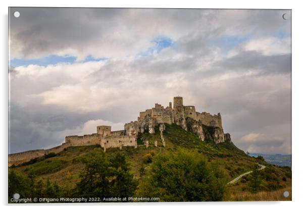 Spis Castle Acrylic by DiFigiano Photography