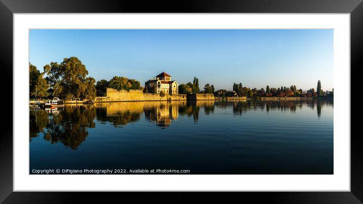 Tata Castle Panorama Framed Mounted Print by DiFigiano Photography