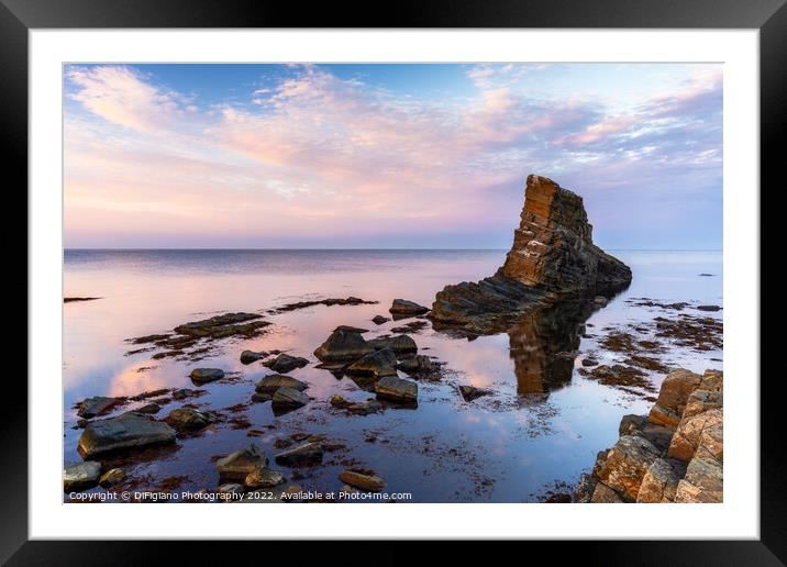 Sinemorets Sunset Framed Mounted Print by DiFigiano Photography