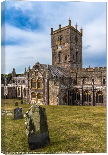 Saint Davids Cathedral 2 Canvas Print by DiFigiano Photography