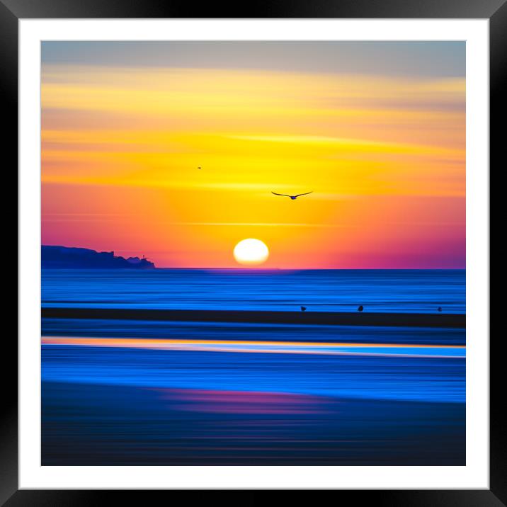 Dream Rise II Framed Mounted Print by Colin Menniss