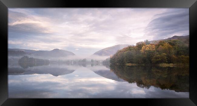 Grasmere Reflections Framed Print by Simon Wrigglesworth