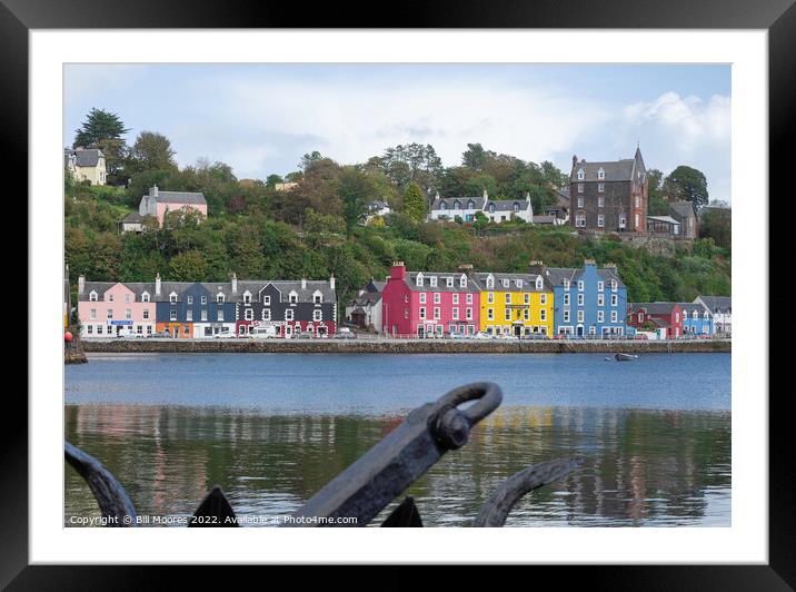 Tobermory Framed Mounted Print by Bill Moores