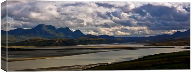 Ben Loyal and The Kyle of Tongue Canvas Print by Derek Beattie