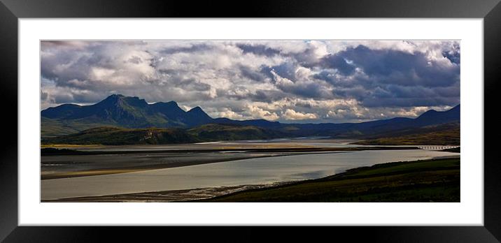 Ben Loyal and The Kyle of Tongue Framed Mounted Print by Derek Beattie