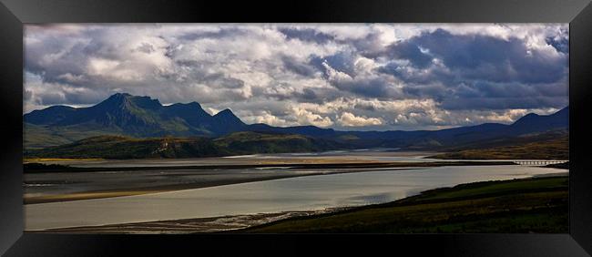 Ben Loyal and The Kyle of Tongue Framed Print by Derek Beattie